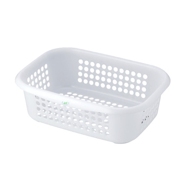 楽天市場】平和工業 洗濯 脱衣かご ホワイト ( 浅型 脱衣カゴ 洗濯かご