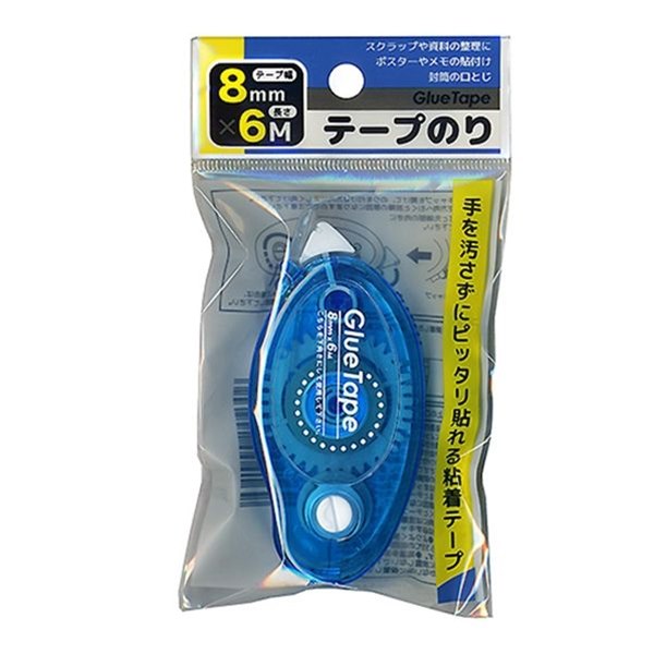 楽天市場】テープのり フラットタイプ 幅６ｍｍ×長さ１２ｍ ［色指定不可］ : 100円雑貨＆日用品卸-BABABA