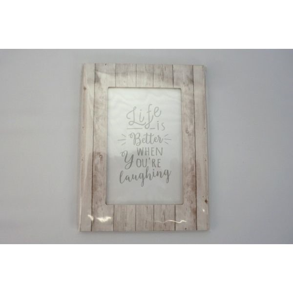 楽天市場 フォトフレーム 木目調 ポストカードサイズ収納可 ２０ １５ｃｍ 色指定不可 100円雑貨 日用品卸 Bababa