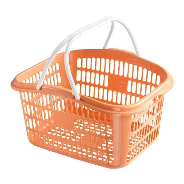 かこ 楽天市場】サンテール脱衣かご ホワイト 44.2×30.1×高さ14.8cm (100円