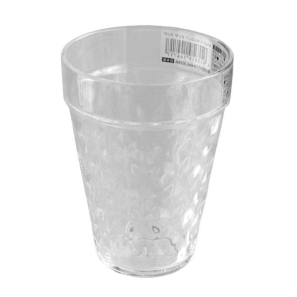グラス じょうぶなグラス ラッシュ ガラス製 満量２４０ｍｌ (100円ショップ 100円均一 100均一 100均) 100円 雑貨＆日用品卸-BABABA