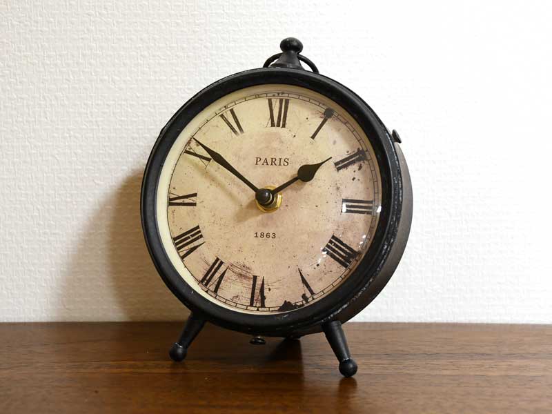 楽天市場】アンティーク風 置き型 クロック クラシック