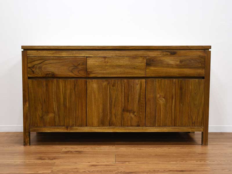 楽天市場】チェスト チーク無垢材 幅70cm アジアン 北欧 木製