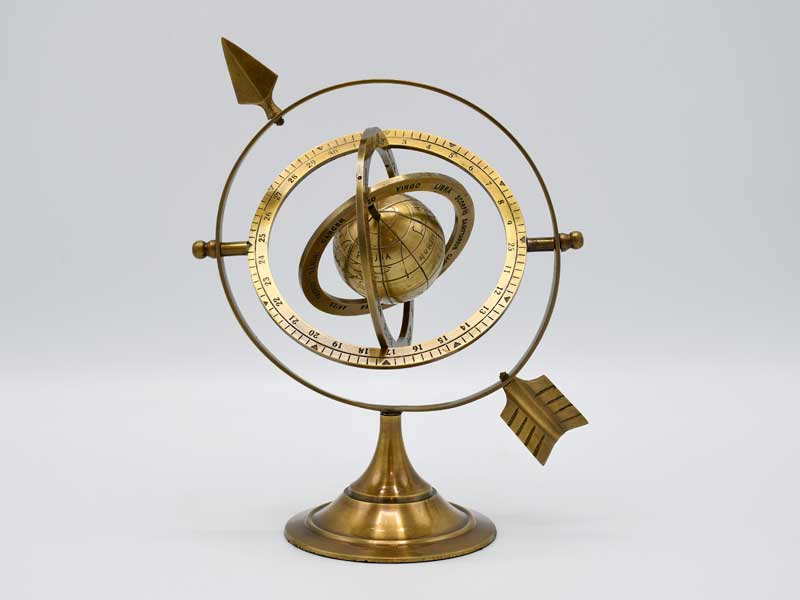 楽天市場】【クーポン配信中】DEC80463 Brass Armillary Sphere