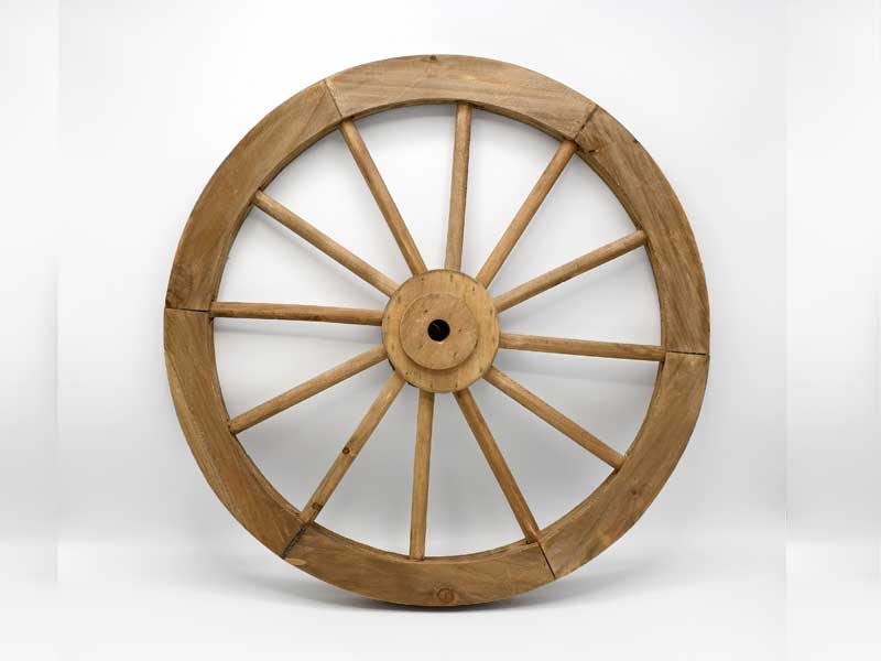 ウッドホイール　車輪 大型　ガーデニング　直径約90cm mpg-3817.jpg