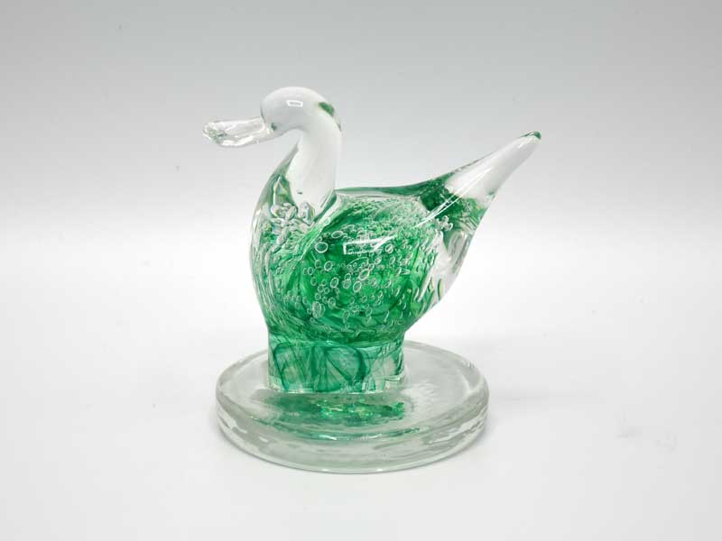 楽天市場】硝子のペンギン 可愛らしいガラスアート 置物 オブジェ