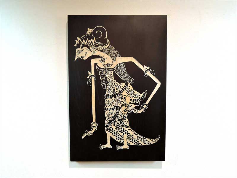 楽天市場】ワヤン 影絵人形 [42.5cm]エスニック アジアン おしゃれな