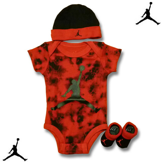 ベビージョーダン Jordan Brand Tie Dye ロンパース 3点セットjordan Brand ジョーダンブランド ベビー服 エアジョーダン Baby Air Jordan Airjordan ベビ服 Babyjordan 売れ筋 出産祝いナイキ ギフト タイダイ ラッピング Jordan Brandのロンパースセット Jordan Brand