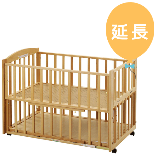 よこ　ベビーベット型展示什器2台 楽天市場】ハイシート ベビーベッド 70×120cm 木製 スライド枠 2