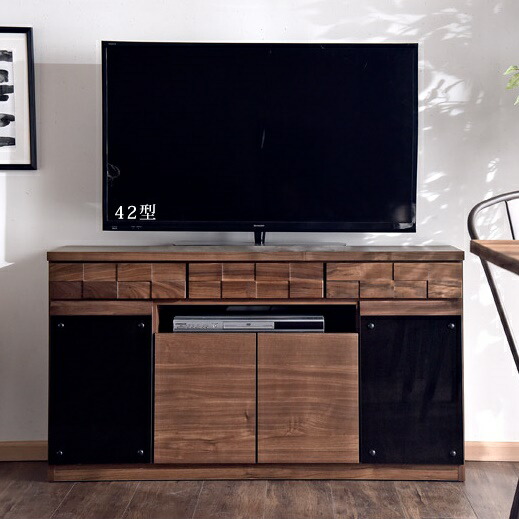 テレビ台120cm　52インチ対応　ウォールナット　テレビボード ＴＶ台 楽天市場】【20時~クーポン5%引】 日本製 テレビ台 ハイタイプ