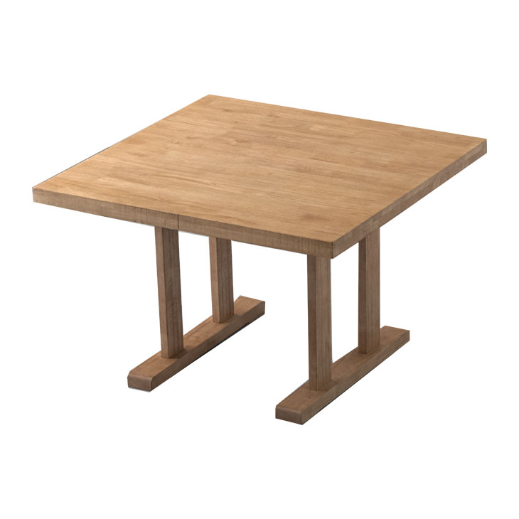 ダイニングテーブル 100&times;100 和モダン ダイニング 幅100cm リビング ダイニングテーブル テーブル単品 単品 長方形 テーブル LDソファテーブル 100 木製 4人掛け 【超大型】【後払/時間指定NG】｜ベビーグッズ専門店 ベビーデイズ