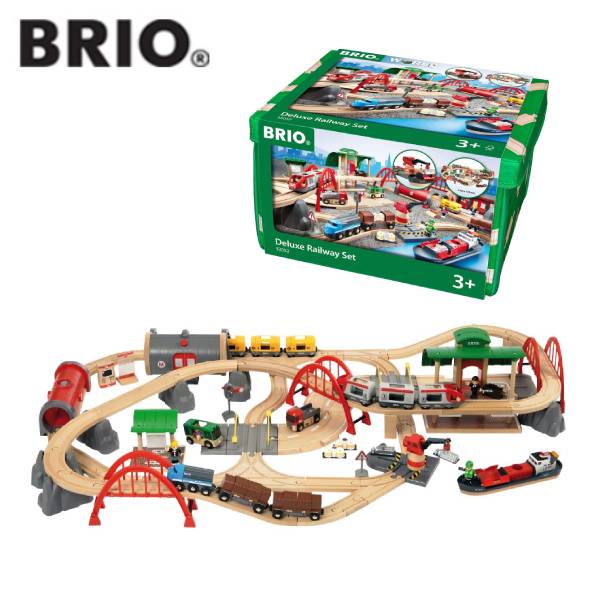 価格は安く BRIO レール ロードデラックスセット 33052 ブリオ fucoa.cl