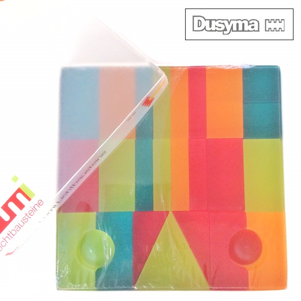 楽天市場】Luxyブロック カラー 透明積木 クリア積木 光を通すつみき