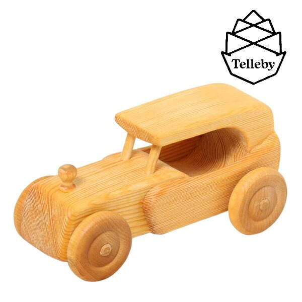 北欧のリムジン デブレスカ 木の車 テレビー 車のおもちゃ クラッシックカー Debresk Telleby 北欧 木の車 北欧のくるま【※北海道・沖縄及び離島は発送不可】｜育児グッズと輸入玩具の店　ほっぺ