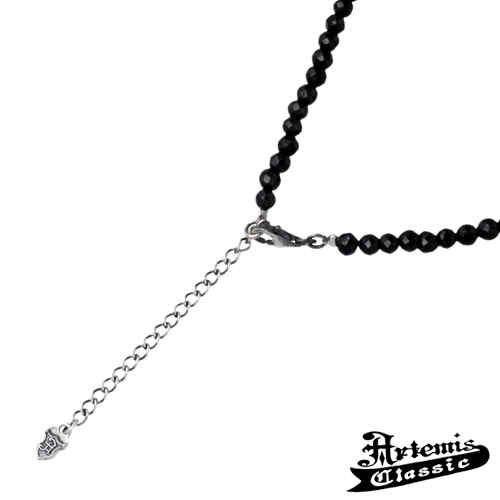 【ポイント2倍！マラソン期間中】 アルテミスクラシック Artemis Classic ブラックスピネル ネックレス アクセサリー ブラック シルバー925 スターリングシルバー ACCN0007
