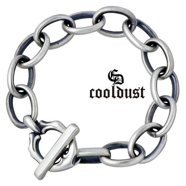 クールダスト cooldust FUNKOUTS plain mat bracelet シルバー マンテル ブレスレット アクセサリー プレーン シルバー925 スターリングシルバー FCB-076