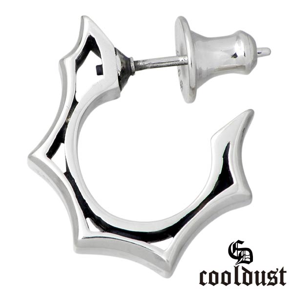 【ポイント2倍！マラソン終了まで】 クールダスト cooldust FUNKOUTS アイス ファング シルバー ピアス アクセサリー 氷の牙 片耳用 シルバー925 スターリングシルバー FCE-004｜Baby・Sies（ベイビー・シーズ）