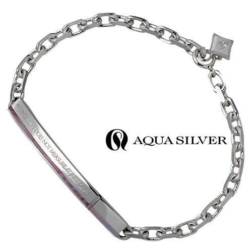 アクア銀灰色 Aqua Silver さくら色堅甲 パス シルバー 腕輪 添え物 シルバー925 スターリングシルバー Asb028 Pk Carandini Us