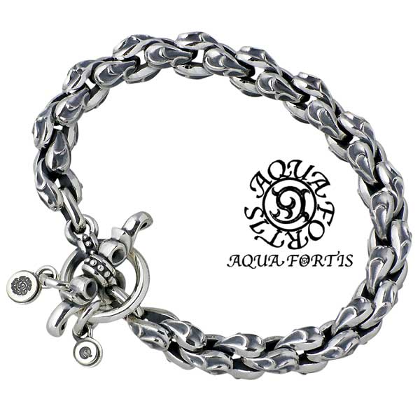 ★鑑定済★美品★aquasilver★アラベスクモチーフブレス★FB-003F★ 楽天市場】メンズアラベスク シルバーブレスレット*AQUA SILVER