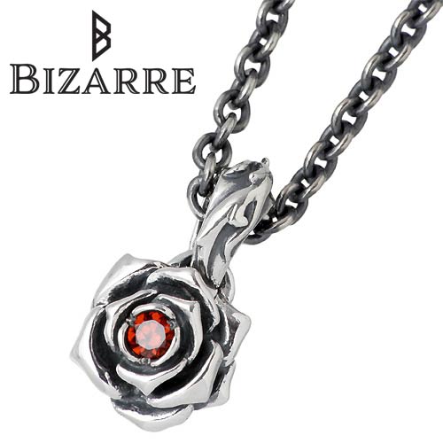 【ポイント2倍！マラソン期間中】 ビザール BIZARRE シークレット ローズ シルバー ネックレス アクセサリー 薔薇 バラ キュービック シルバー925 スターリングシルバー SNJ124SV 19,800円