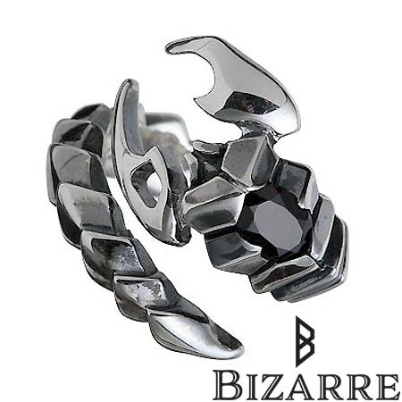 【ポイント2倍！マラソン終了まで】 ビザール BIZARRE スコーピオン シルバー リング 指輪 アクセサリー シルバー925 スターリングシルバー SRJ021｜Baby・Sies（ベイビー・シーズ） 27,335円