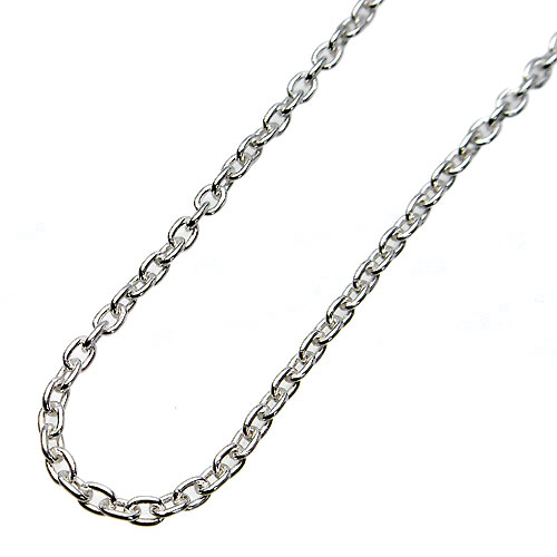 楽天市場】ネックレス チェーン シルバー 925 40cm 45cm 50cm