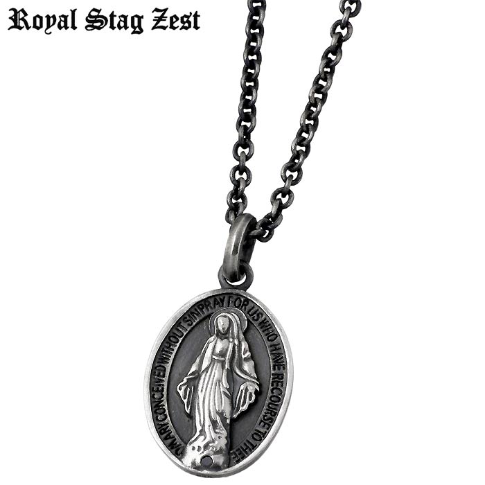 手数料安い ロイヤルスタッグゼスト Royal Stag Zest シルバー ネックレス アクセサリー ブラックダイヤモンド メダイ メンズ Sn25 032 魅力的な Www Camtrack Net