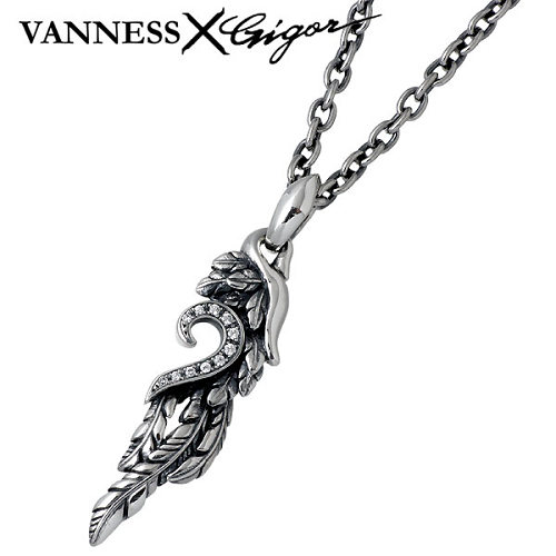 【ポイント2倍！マラソン期間中】 ジゴロウ GIGOR イリネス ハート シルバー ネックレス アクセサリー ダイヤモンド シルバー925 スターリングシルバー NO-253
