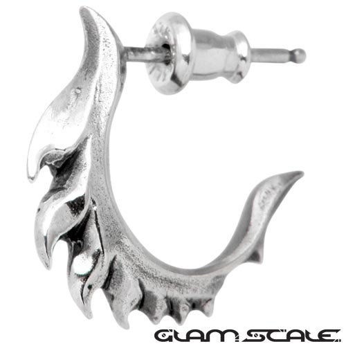 【ポイント2倍！マラソン終了まで】 グラムスケイル GLAM SCALE シルバー ピアス アクセサリー 1個売り 片耳用 シルバー925 スターリングシルバー GS-DP-005｜Baby・Sies（ベイビー・シーズ）