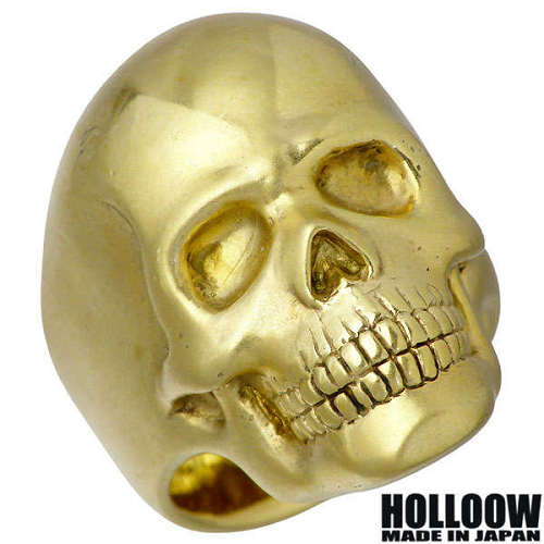 ホロウ HOLLOOW Q.A.R ニル スカル シルバー リング カラーコーティング ドクロ 髑髏 10～25号 指輪 アクセサリー シルバー925 スターリングシルバー KHR-78｜Baby・Sies（ベイビー・シーズ）