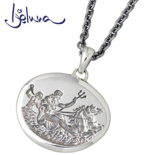 【ポイント2倍!マラソン終了まで】 アイジェルナ Ijeluna インタリオ シルバーネックレス アクセサリー チェーン付き ペンダントトップ アクセサリー シルバー925 スターリングシルバー IJ-047|Baby・Sies(ベイビー・シーズ)