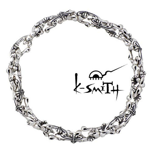 ケースミス K-SMITH シルバー ブレスレット25PC メンズ ブレスレット アクセサリー シルバー925 スターリングシルバー KI-0138