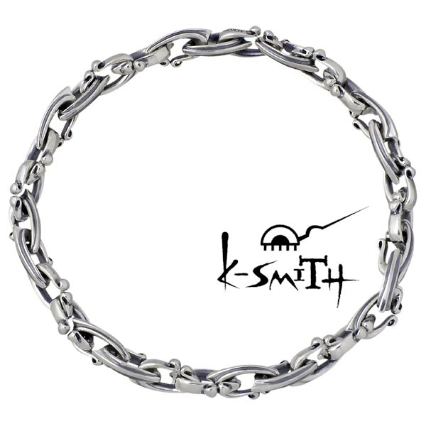 K-smith ケースミス　バングル　ブレスレット　K18 925 ストーン付 K-smith ケースミス バングル ブレスレット K18 925 ストーン付