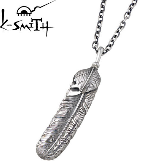 【ポイント2倍！マラソン期間中！】 ケースミス K-SMITH ハートフェザー シルバー ネックレス アクセサリー シルバー925 スターリングシルバー KI143-2-AZ-1260 48,840円