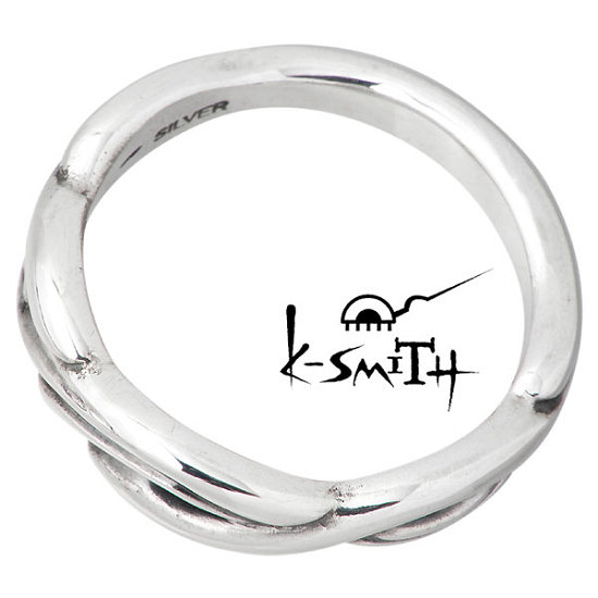 ケースミス K-SMITH 絆 シルバー ペア リング 指輪 アクセサリー 7〜15