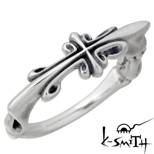 【楽天市場】ケースミス K-SMITH クロス シルバー リング レディース リング ピンキー リング 十字架 指輪 アクセサリー 1～3号