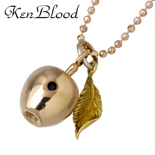 【ポイント2倍！マラソン期間中】 ケンブラッド KEN BLOOD アップル シルバー ネックレス アクセサリー りんご 林檎 シルバー925 スターリングシルバー KB-SP-05