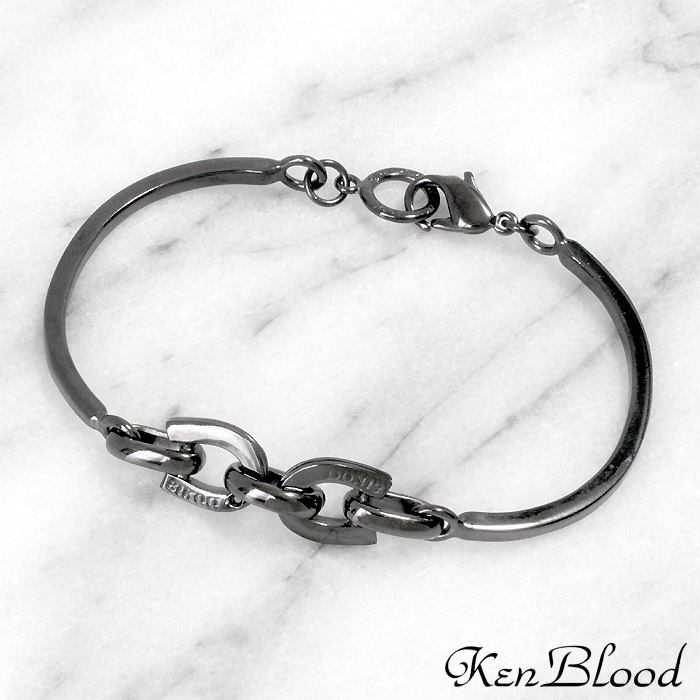 ケンブラッド KEN BLOOD シルバー ブレスレット アクセサリー メンズ ダイヤモンド ホースシュー 馬蹄 KP-279M