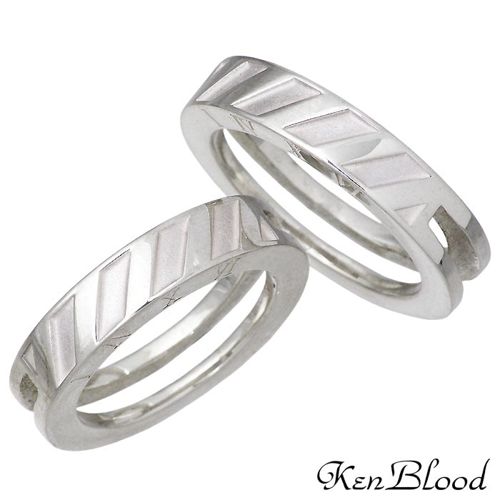 【ポイント2倍!マラソン終了まで】 ケンブラッド KEN BLOOD シルバー ペア リング 指輪 アクセサリー 9~21号 KR-281|Baby・Sies(ベイビー・シーズ)