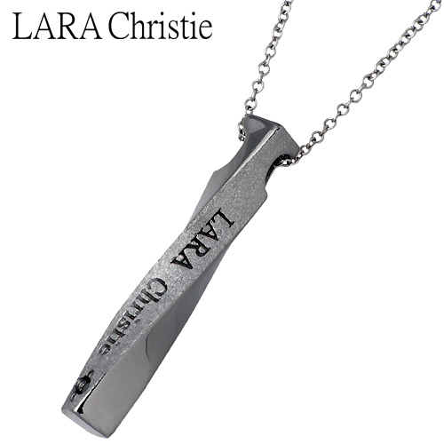 【ポイント2倍！マラソン期間中】 ララクリスティー LARA Christie ラブトルネード シルバー ネックレス アクセサリー BLACK Label シルバー925 スターリングシルバー LA-P3883-B