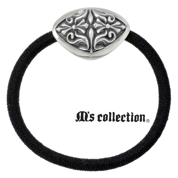【ポイント2倍!マラソン期間中】 エムズコレクション M's collection シルバー ヘアゴム ヘアアクセサリー シルバー925 スターリングシルバー 4S0S0016