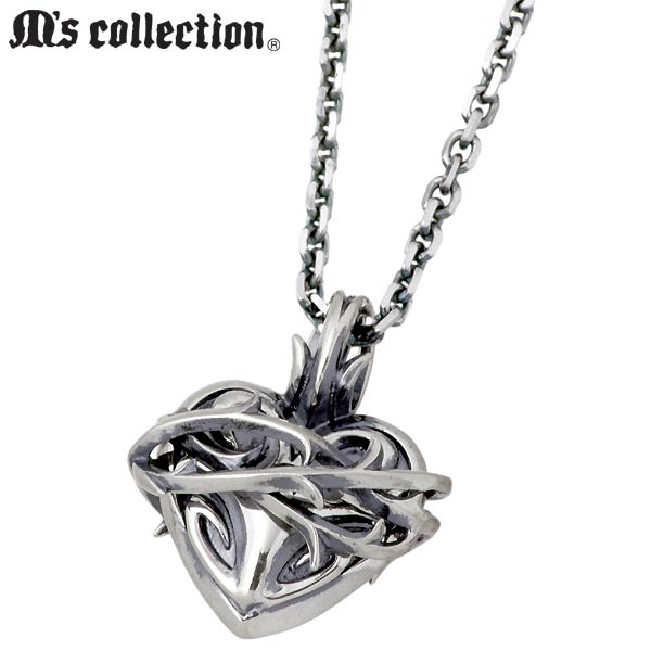 【ポイント2倍！マラソン期間中】 エムズコレクション M's collection ブランブルハート シルバー ネックレス アクセサリー シルバー925 スターリングシルバー X0299