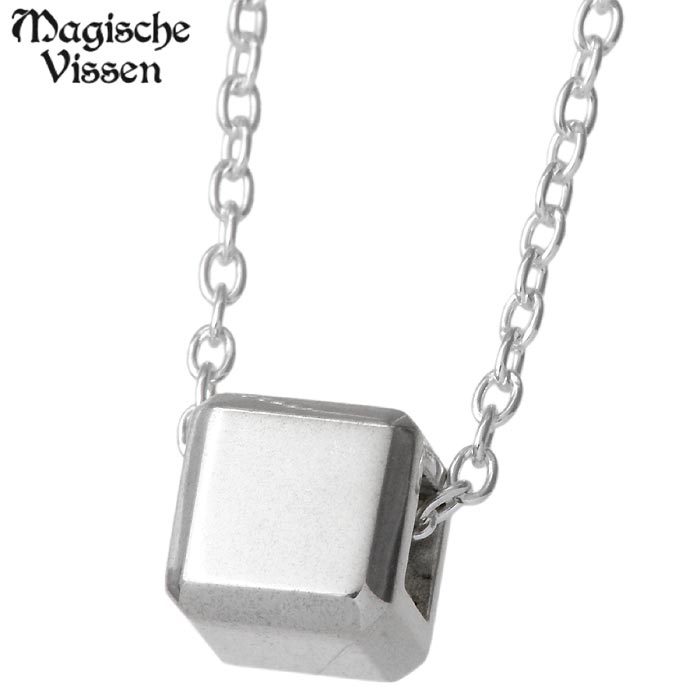 マジェスフィッセン Magische Vissen シルバー ネックレス アクセサリー キューブ シルバー925 スターリングシルバー OZP-013