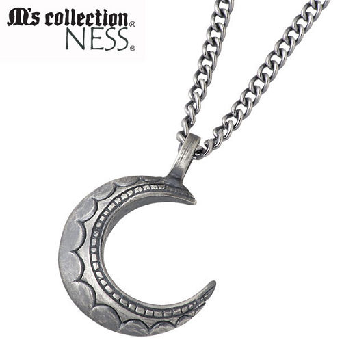 【ポイント2倍！マラソン期間中】 エムズコレクション M's collection 三日月 シルバー ネックレス アクセサリー チェーン付き ムーン シルバー925 スターリングシルバー LT-069 20,350円