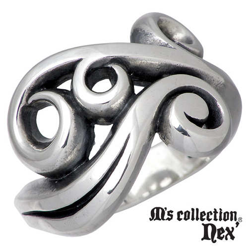 【ポイント2倍!マラソン期間中!】 エムズコレクション M's collection シルバー リング 7~14号 指輪 アクセサリー シルバー925 スターリングシルバー L-681