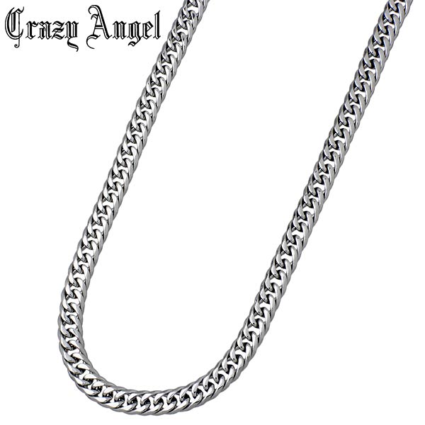 クレイジー エンジェル Crazy Angel 6面Ｗキヘイ ステンレス316L ネックレス アクセサリー メンズ 5.7mm/60cm CA-962 6,952円
