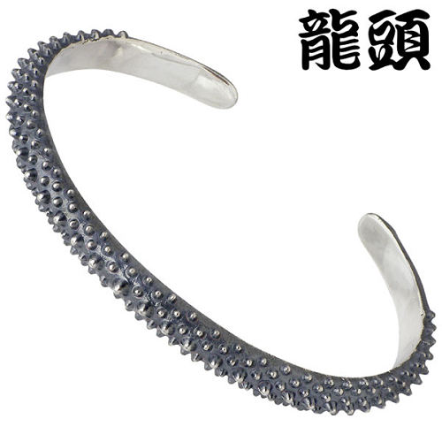 【ポイント2倍!マラソン終了まで】 龍頭 RYUZU 霰 あられ シルバー バングル アクセサリー ブレスレット アクセサリー シルバー925 スターリングシルバー シルバー950 RYUZU-B-30|Baby・Sies(ベイビー・シーズ)