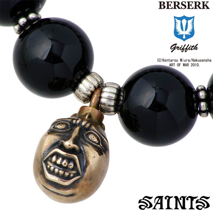 国際ブランド セインツxベルセルク Berserk Saints ベヘリット オニキス ブレスレット アクセサリー 蝕 メンズ Bss B 02 格安即決 Www Kioskogaleria Com