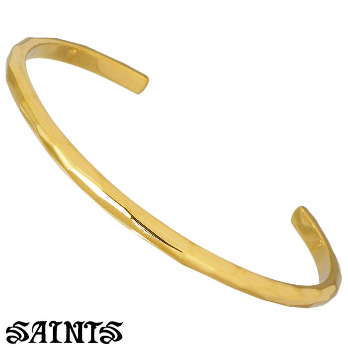 輝く高品質な 楽天市場 セインツ Saints シルバー バングル アクセサリー ハンマーアイ レディース ゴールド Ssb 1 シルバーアクセサリーbaby Sies 人気ブランド Vedavyasa Org