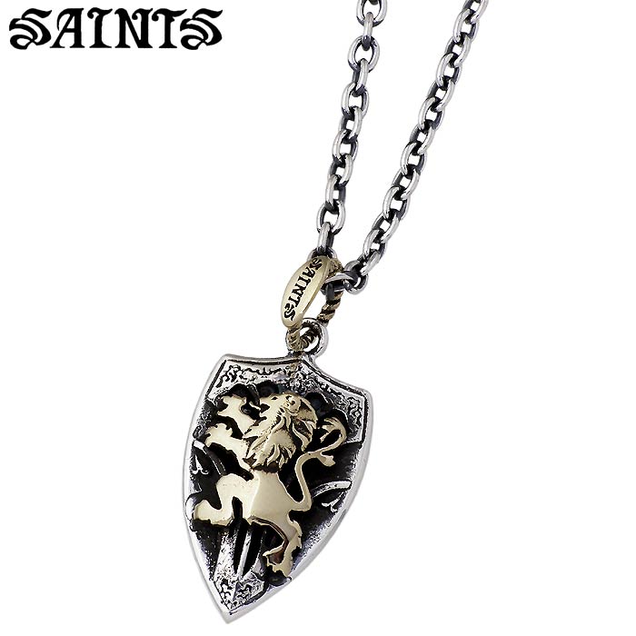 SAINTS シルバーネックレス セインツ SAINTS シルバー ネックレス エンジェル メンズ